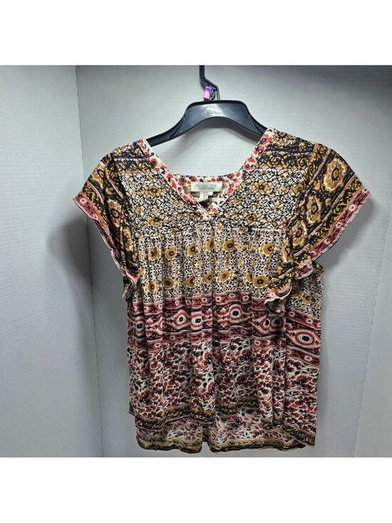 Rachel Zoe Tops - Rachel Zoe Multicolor Bohemian Blouse